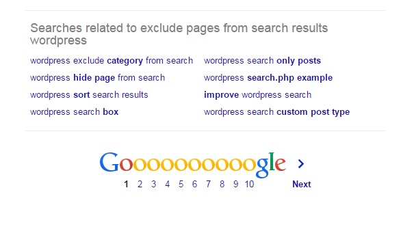 A Better Way to Exclude Pages from Search Results
